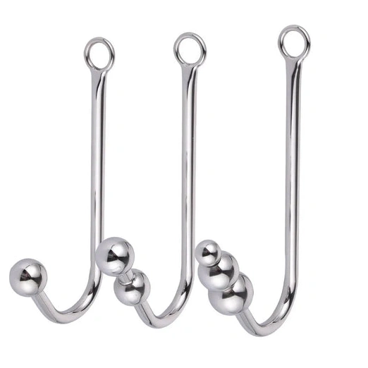 and Collar Hook 5334 Elegant Anal with Beaded Cuffs 1203